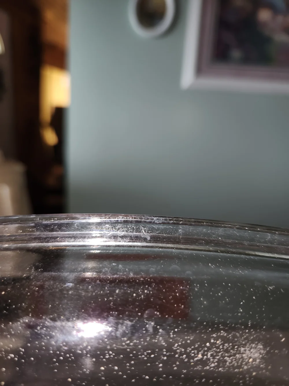 Pyrex Clear Glass Square Lid with Handle